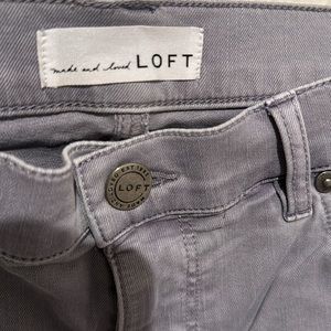 Loft light grey denim, lightweight and soft